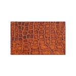 Crocodile Print	 Sticker Rectangular (10 pack)