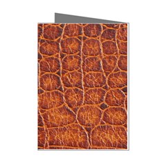 Crocodile Print	 Mini Greeting Cards (Pkg of 8) from ArtsNow.com Left