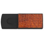 Crocodile Print	 USB Flash Drive Rectangular (4 GB)