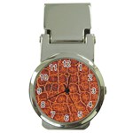 Crocodile Print	 Money Clip Watch