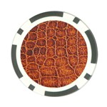 Crocodile Print	 Poker Chip Card Guard