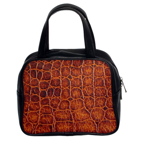 Crocodile Print	 Classic Handbag (Two Sides) from ArtsNow.com Front