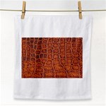 Crocodile Print	 Face Towel