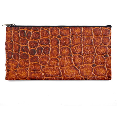 Crocodile Print	 Pencil Case from ArtsNow.com Front