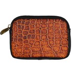 Crocodile Print	 Digital Camera Leather Case