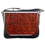 Crocodile Print	Messenger Bag