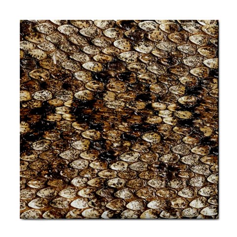 Snake Print	 Tile Coaster from ArtsNow.com Front