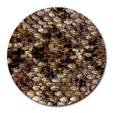 Snake Print	 Round Mousepad from ArtsNow.com Front