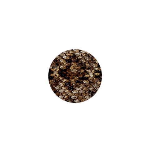Snake Print	 1  Mini Button from ArtsNow.com Front