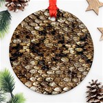 Snake Print	 Ornament (Round)