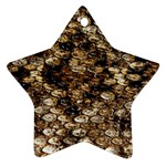 Snake Print	 Ornament (Star)