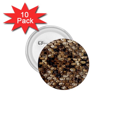 Snake Print	 1.75  Button (10 pack) from ArtsNow.com Front