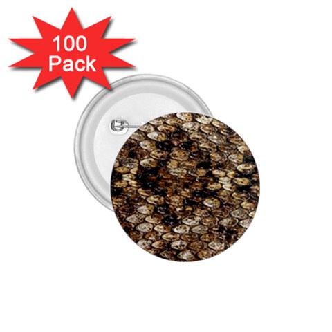Snake Print	 1.75  Button (100 pack) from ArtsNow.com Front