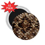 Snake Print	 2.25  Magnet (10 pack)