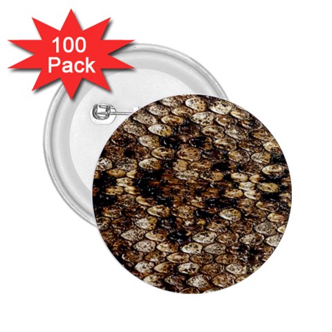 Snake Print	 2.25  Button (100 pack) from ArtsNow.com Front