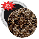 Snake Print	 3  Magnet (100 pack)