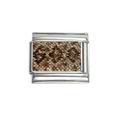 Snake Print	 Italian Charm (9mm) from ArtsNow.com Front
