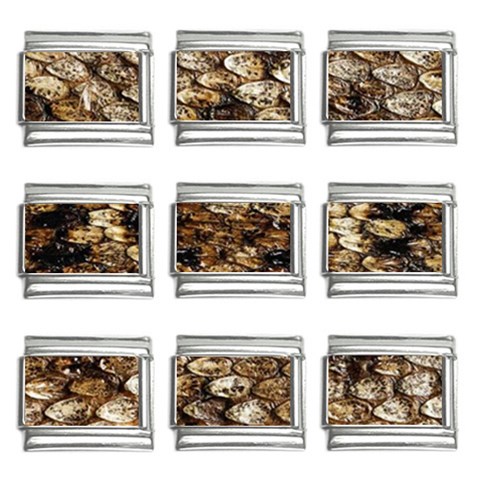 Snake Print	9mm Italian Charm (9 pack) from ArtsNow.com Front