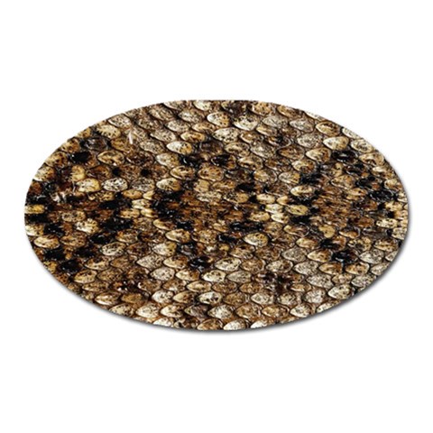 Snake Print	 Magnet (Oval) from ArtsNow.com Front