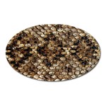 Snake Print	 Magnet (Oval)