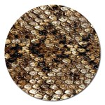 Snake Print	 Magnet 5  (Round)