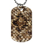 Snake Print	 Dog Tag (One Side)