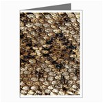 Snake Print	 Greeting Cards (Pkg of 8)