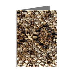 Snake Print	 Mini Greeting Card from ArtsNow.com Left