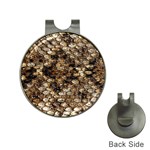 Snake Print	 Golf Ball Marker Hat Clip