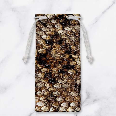 Snake Print	 Jewelry Bag from ArtsNow.com Front