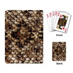 Snake Print	 Playing Cards Single Design