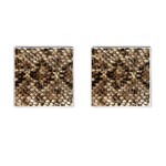 Snake Print	 Cufflinks (Square)