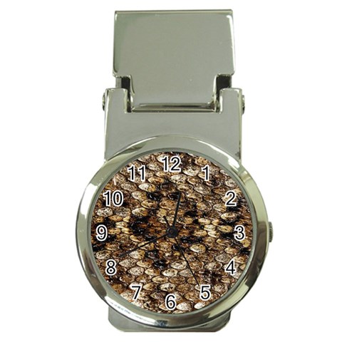 Snake Print	 Money Clip Watch from ArtsNow.com Front