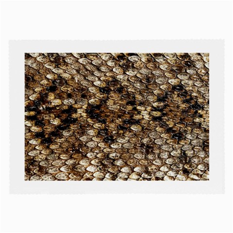 Snake Print	 Glasses Cloth (Large) from ArtsNow.com Front