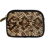 Snake Print	 Digital Camera Leather Case