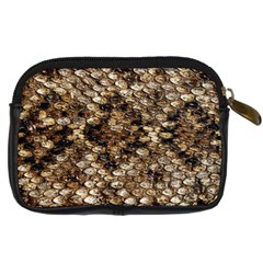 Snake Print	 Digital Camera Leather Case from ArtsNow.com Back