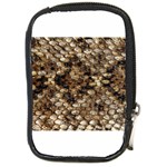 Snake Print	 Compact Camera Leather Case