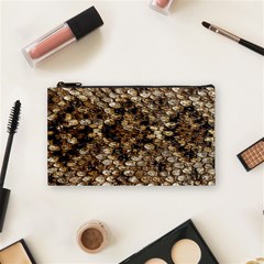 Snake Print	 Cosmetic Bag (Small) from ArtsNow.com Front