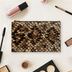 Snake Print	 Cosmetic Bag (Medium) from ArtsNow.com Front