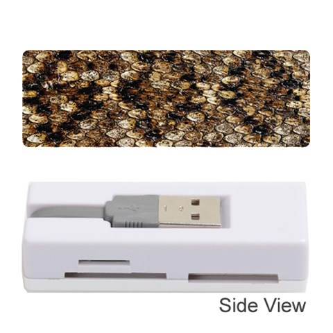 Snake Print	Memory Card Reader (Stick) from ArtsNow.com Front