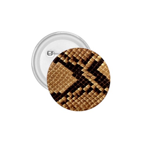 Snake Print Big	 1.75  Button from ArtsNow.com Front