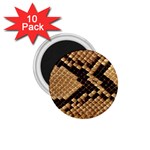 Snake Print Big	 1.75  Magnet (10 pack)