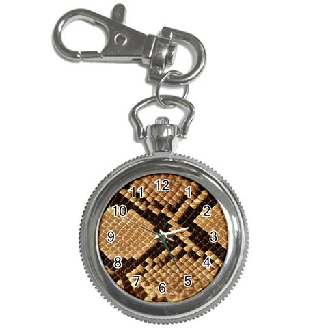 Snake Print Big	 Key Chain Watch from ArtsNow.com Front