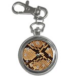 Snake Print Big	 Key Chain Watch