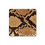 Snake Print Big	 Magnet (Square)