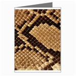 Snake Print Big	 Greeting Card