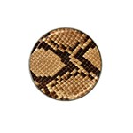 Snake Print Big	 Hat Clip Ball Marker