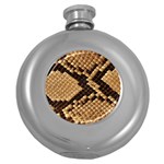 Snake Print Big	 Hip Flask (5 oz)