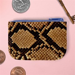 Snake Print Big	 Mini Coin Purse from ArtsNow.com Back