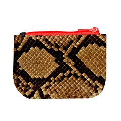 Snake Print Big	 Mini Coin Purse from ArtsNow.com Back